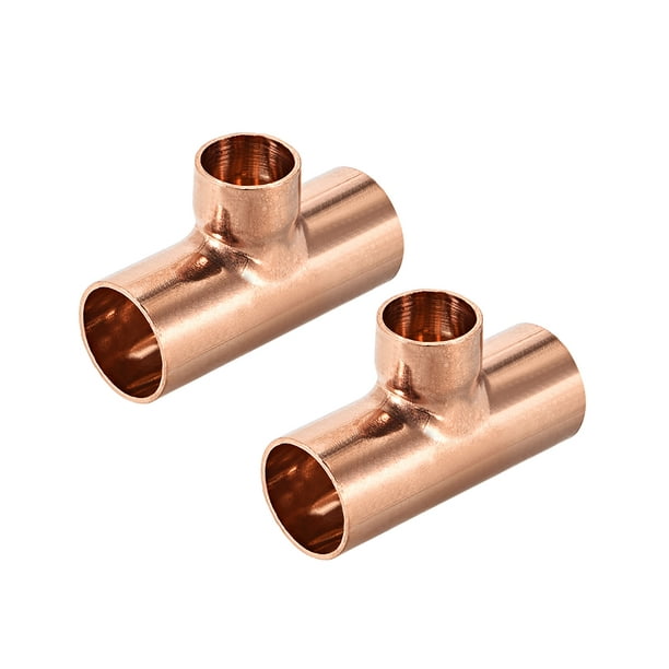 22mm elbows x 20 Copper End Feed Fittings   one female & one male end